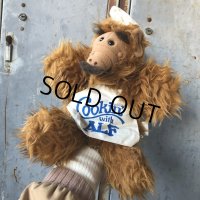 80s Vintage ALF Burger King Hand Puppet Chef (T795)
