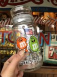 画像1: Vintage M&M's L.A. OLYMPIC Glass Candy Jar (T789)  (1)