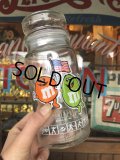 Vintage M&M's L.A. OLYMPIC Glass Candy Jar (T789) 