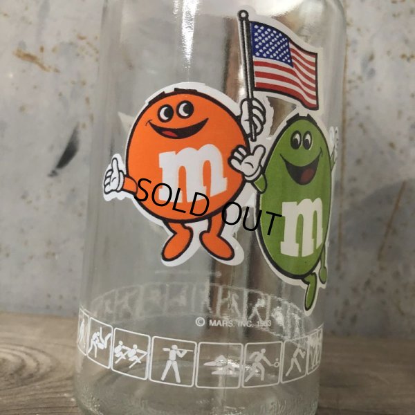 画像10: Vintage M&M's L.A. OLYMPIC Glass Candy Jar (T789) 