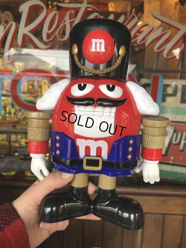 画像1: Vintage M&M's Dispenser Nutcracker Red (T798) 