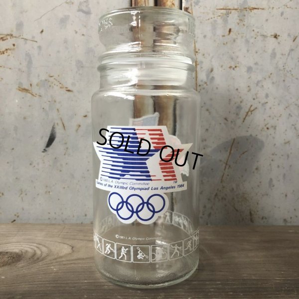 画像4: Vintage M&M's L.A. OLYMPIC Glass Candy Jar (T789) 