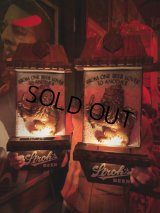 Vintage Stroh's Beer Lighted Sign SET (T791)