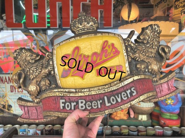 画像7: Vintage Stroh's Beer Lighted Sign (T792)