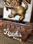 画像3: Vintage Stroh's Beer Lighted Sign SET (T791)