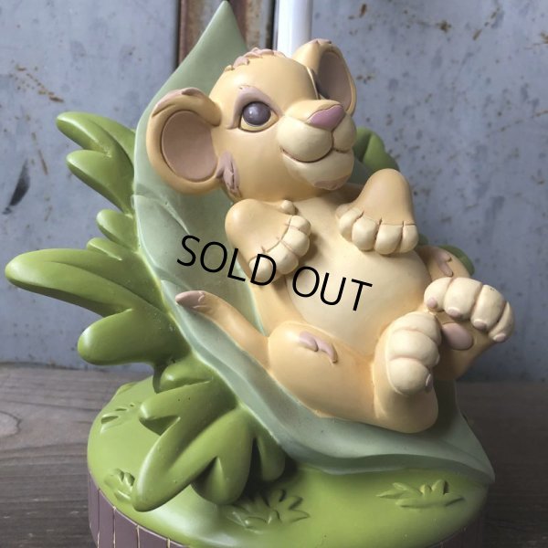 画像8: 【SALE】 Vintage Lamp  Disney The Lion King Baby Simba (T795)