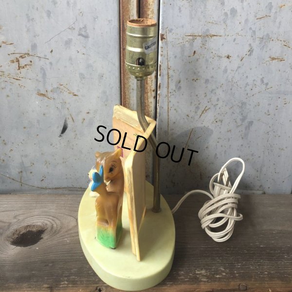 画像8: 【SALE】 Vintage Lamp Disney Bambi (T796)