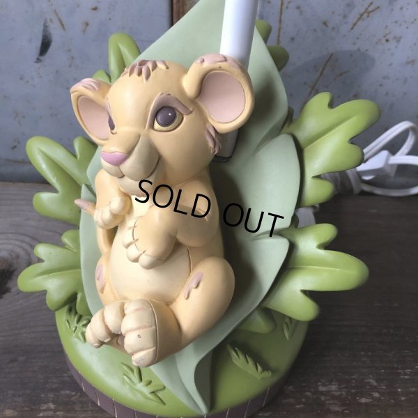 画像7: 【SALE】 Vintage Lamp  Disney The Lion King Baby Simba (T795)