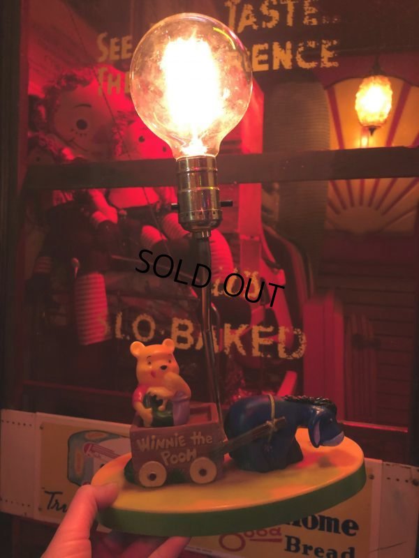 画像1: 【SALE】 Vintage Lamp  Disney Winnie the Pooh (T794)