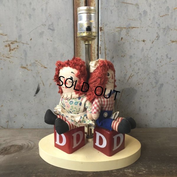 画像5: Vintage Lamp Raggedy Ann Andy (T797)