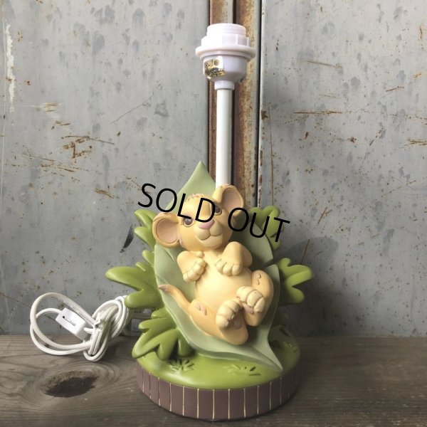 画像3: 【SALE】 Vintage Lamp  Disney The Lion King Baby Simba (T795)