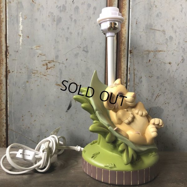 画像4: 【SALE】 Vintage Lamp  Disney The Lion King Baby Simba (T795)