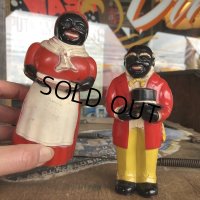 50s Vintage Aunt Jemima & Uncle Mose Shakers L (T801)
