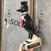 Vintage Old Crow Whiskey Decanter Bottle (T799)