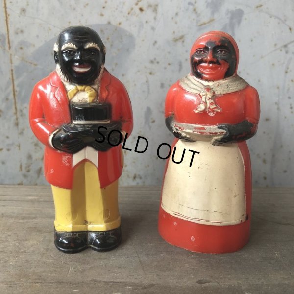 画像2: 50s Vintage Aunt Jemima & Uncle Mose Shakers S (T800)