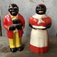 画像2: 50s Vintage Aunt Jemima & Uncle Mose Shakers L (T801) (2)