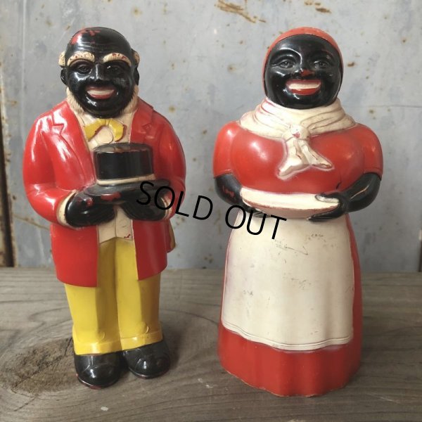 画像2: 50s Vintage Aunt Jemima & Uncle Mose Shakers L (T801)