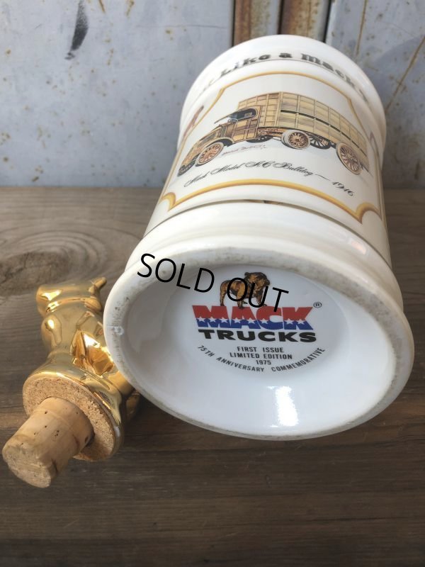 画像7: 70s Vintage Mack Truck WILD TURKEY 75th Anniversary Decanter (T804)