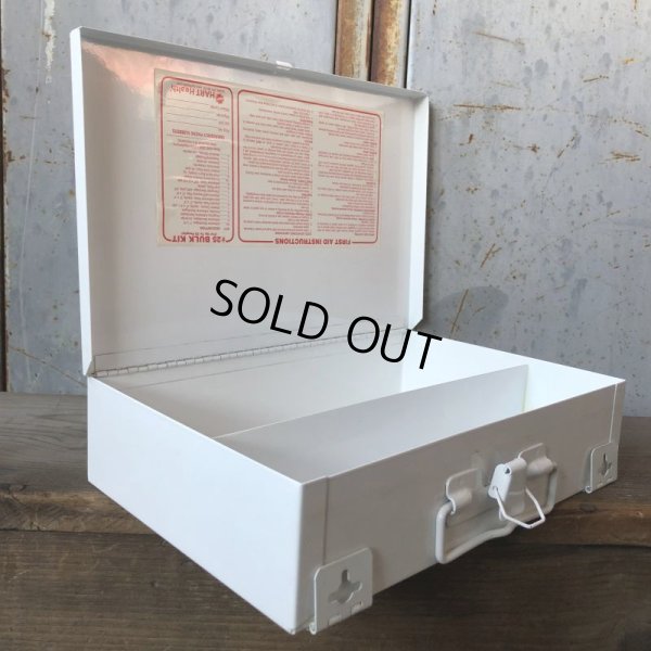 画像5: Vintage #25 BULK First Aid Kit Mettal Box Cabinet (Ｔ808）