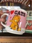 画像1: Vintage Ceramic Mug Garfield (T824) (1)