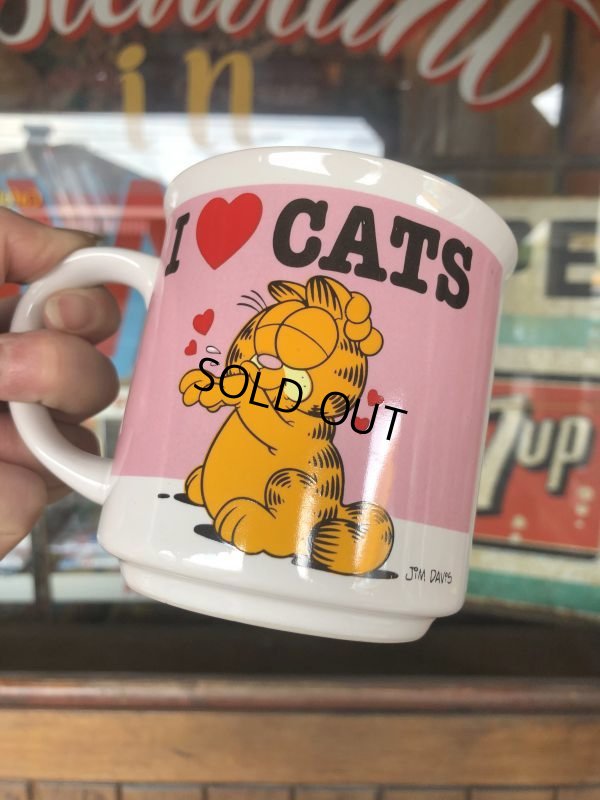 画像1: Vintage Ceramic Mug Garfield (T824)