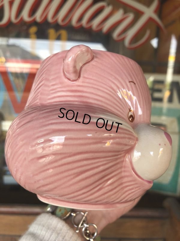 画像4: Vintage Ceramic 3D Mug Care Bear Cheer (T830)