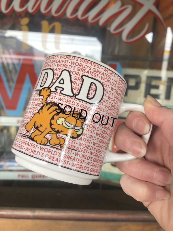 画像1: Vintage Ceramic Mug Garfield (T825)