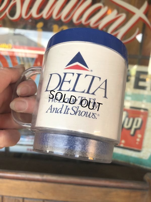 画像1: Vintage Plastic Mug DELTA (T832)