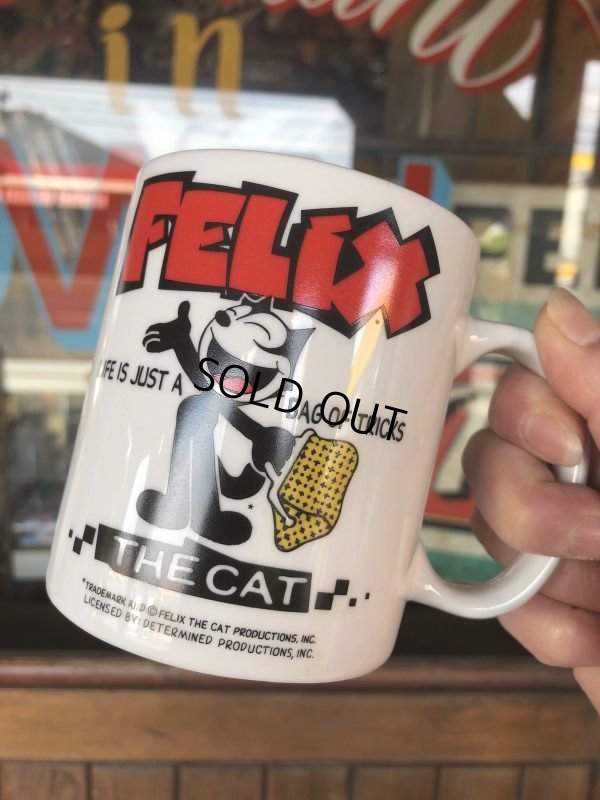 画像1: Vintage Ceramic Mug FELIX THE CAT (T822)