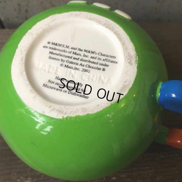 画像10: Vintage M&M's Ceramic Mug Green (T810)