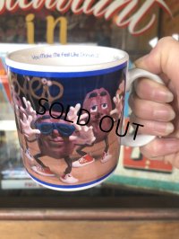 Vintage Ceramic Mug The California Raisins (T819)