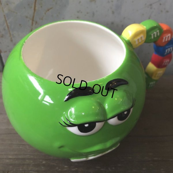 画像7: Vintage M&M's Ceramic Mug Green (T810)