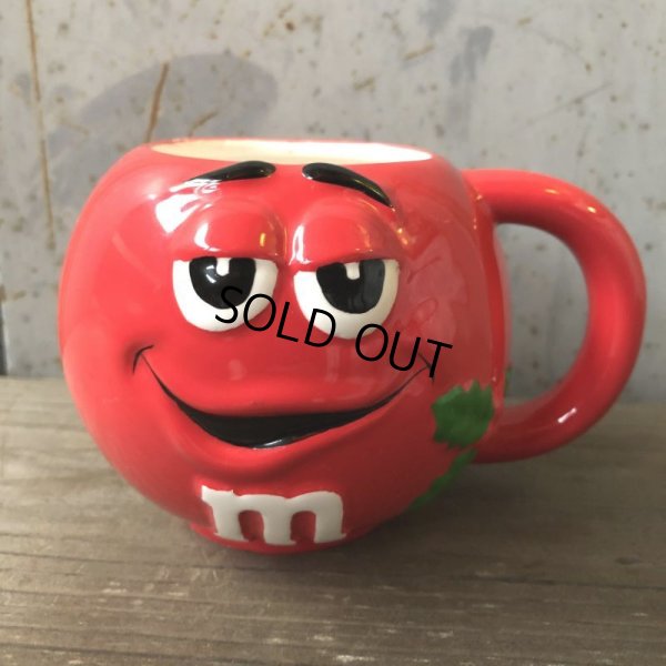 画像2: Vintage M&M's Ceramic Mug Red (T811)