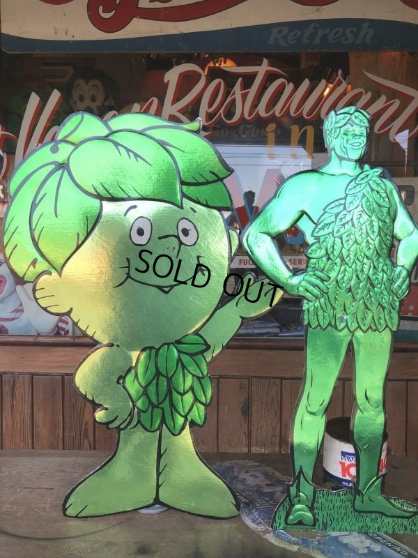 画像11: 80s Vintage Green Giant Store Display Sign (T837)