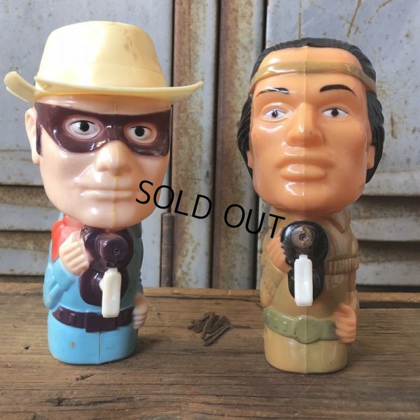 画像4: Vintage Water Gun The Lone Ranger SET (T844)
