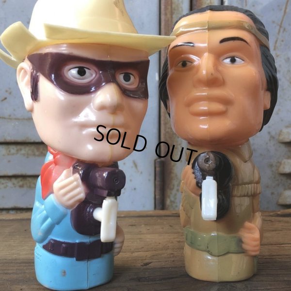画像9: Vintage Water Gun The Lone Ranger SET (T844)
