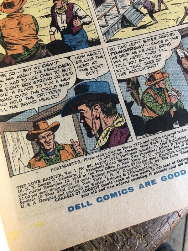画像2: 50s Vintage Comic The Lone Ranger (T842)