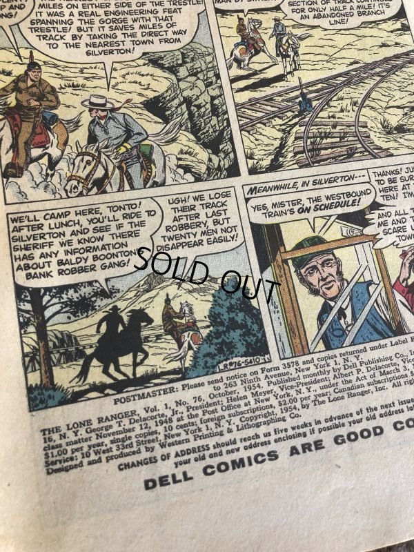 画像2: 50s Vintage Comic The Lone Ranger (T838)