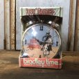 画像2: 80s Vintage Bradley Alarn Clock The Lone Ranger Dead Stock (T846) (2)