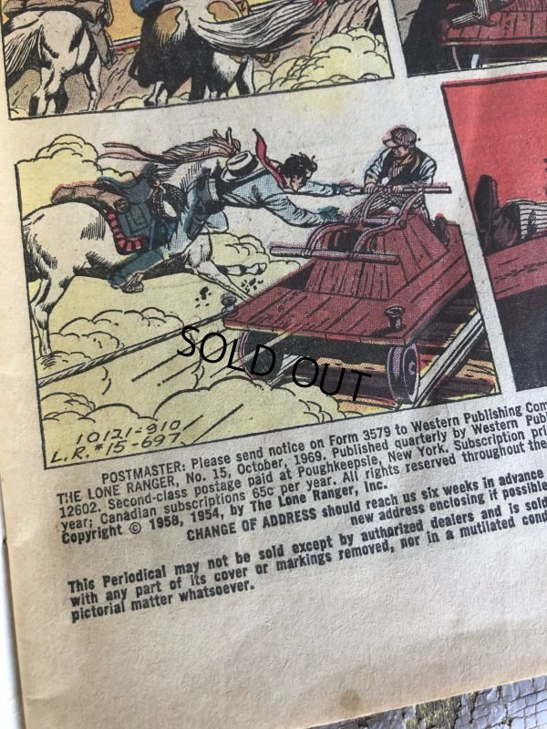 画像2: 50s Vintage Comic The Lone Ranger (T843)