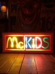 画像10: 80s Vintage McDonalds McKidS Store Display Lighted Sign (T848)