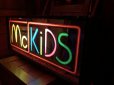 画像16: 80s Vintage McDonalds McKidS Store Display Lighted Sign (T849)