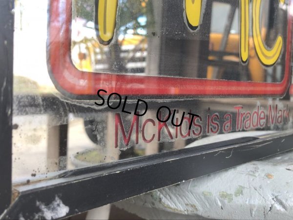 画像12: 80s Vintage McDonalds McKidS Store Display Lighted Sign (T849)