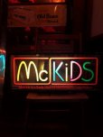 画像15: 80s Vintage McDonalds McKidS Store Display Lighted Sign (T849)