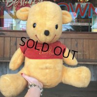Vintage Plush Doll Disney Pooh 50cm (T856)