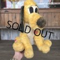 Vintage Plush Doll Disney Pluto 50cm (T854)