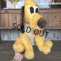 Vintage Plush Doll Disney Pluto 50cm (T854)