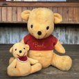 画像10: Vintage Plush Doll Disney Pooh 50cm (T856)