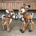 Vintage Plush Doll Disney Bambi 47cm (T861)