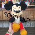 Vintage Plush Doll Disney Mickey Mouse (T850)